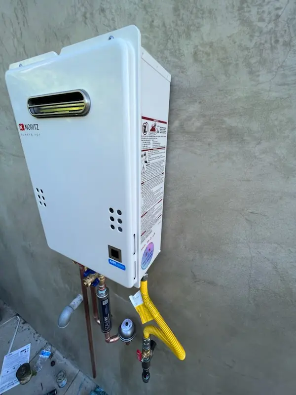 Tankless water heater installation for Bern homes
